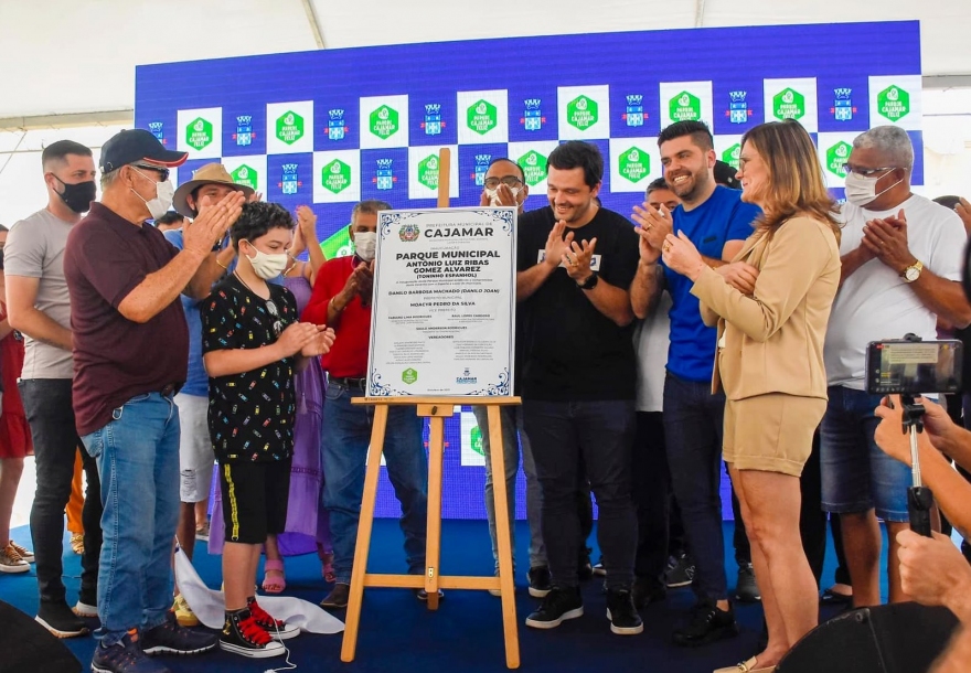 Prefeito Danilo Joan inaugura Parque Cajamar Feliz do Polvilho
