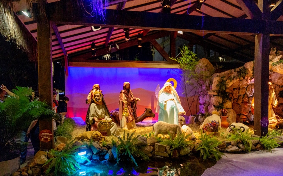 Natal de Luz de Santana de Parnaíba terá maior presépio articulado de SP