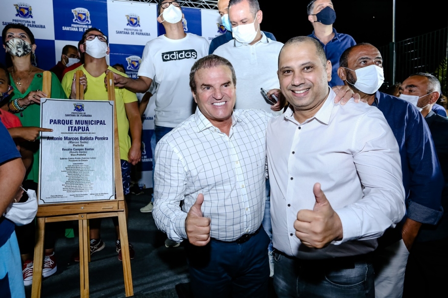 Marcos Tonho entrega novo Parque Municipal do Jardim Itapuã