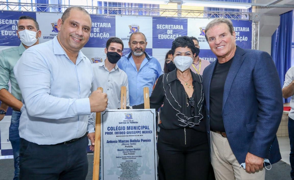 Marcos Tonho inaugura novo Colégio Imídeo na Fazendinha