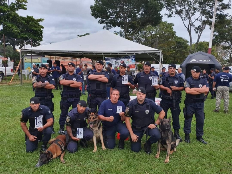 GCM de Santana de Parnaíba é destaque no 12º campeonato de cães de polícia