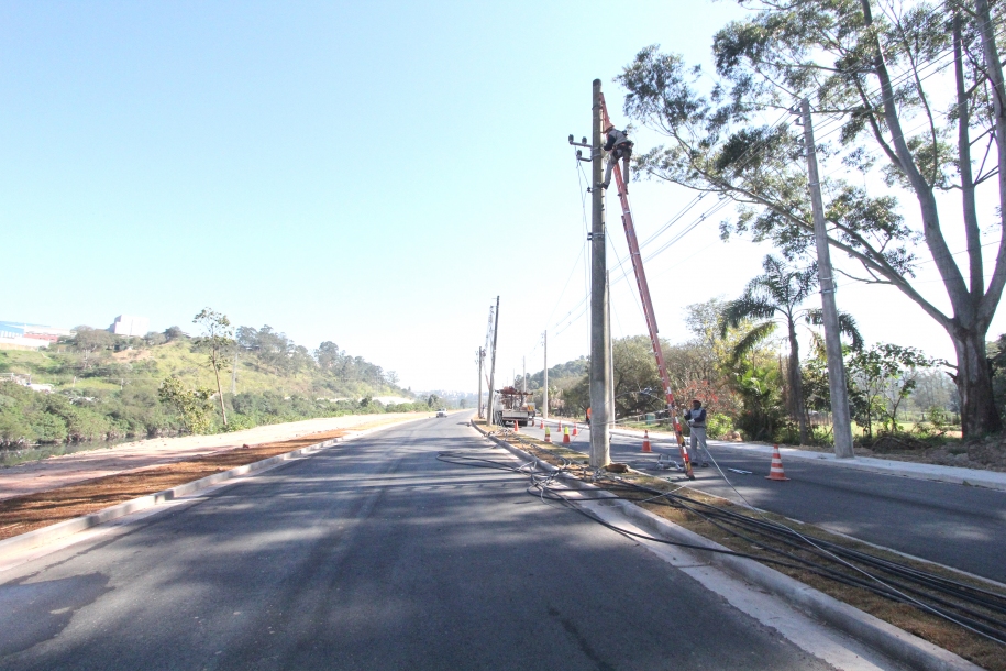 Barueri está finalizando obras  de novo trecho  da Via Parque