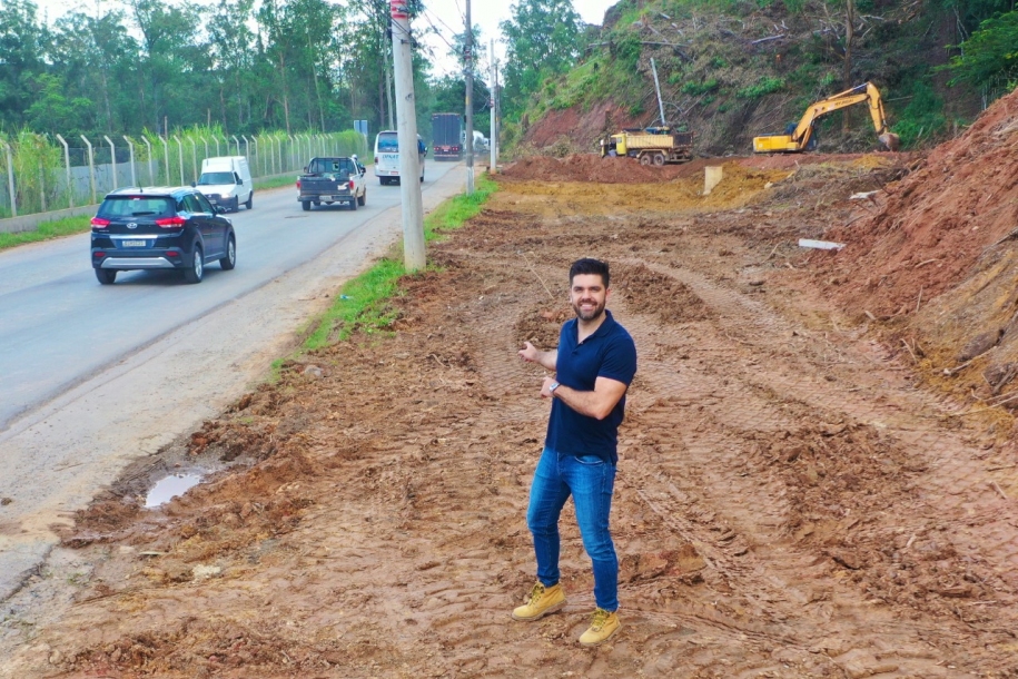 Prefeito Danilo Joan inicia obras de mobilidade urbana na cidade 