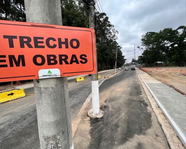 Duplicação de vias traz mais mobilidade à região da Aldeia em Barueri