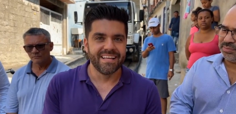 Cajamar inicia pavimentação na Rua Geraldo Martins Freitas