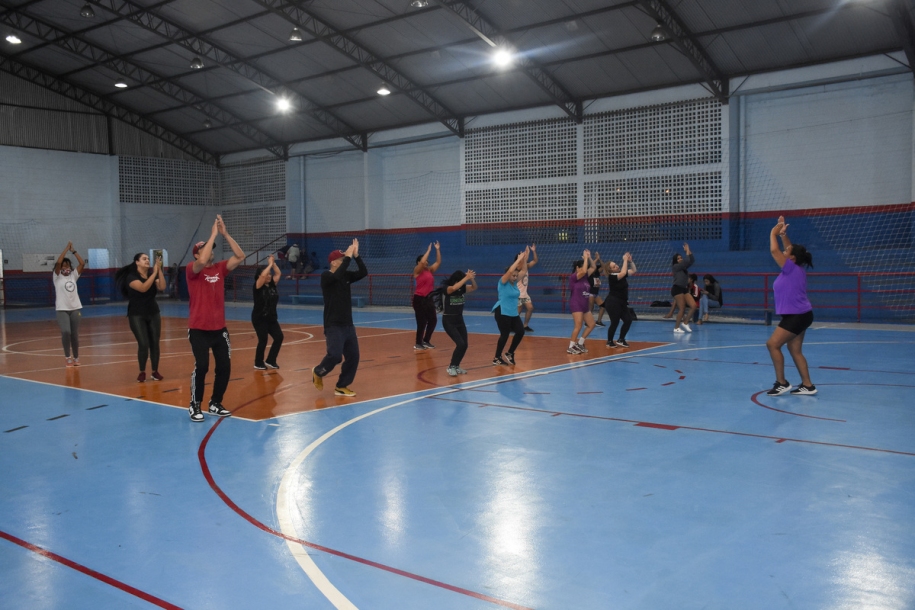 Movimenta Cajamar proporciona bem-estar durante as aulas noturnas