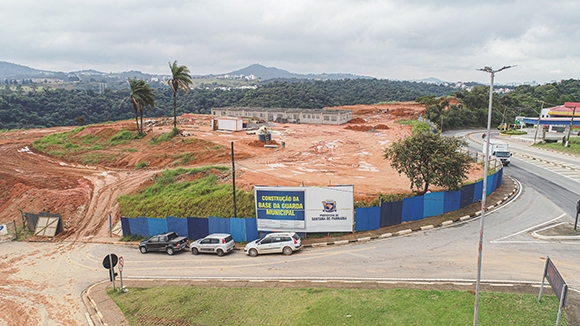 Santana de Parnaíba inicia construção do novo quartel da GCM