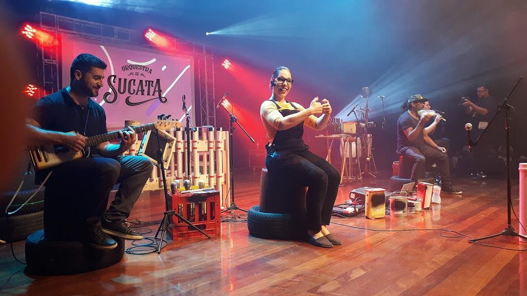 Orquestra de Sucata é atração do Cultura no Parque neste domingo