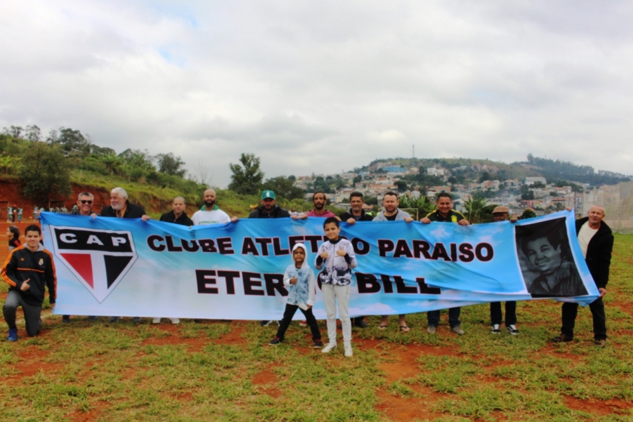 Ex-vereador Bill é homenageado na grande final da Copa Paraíso