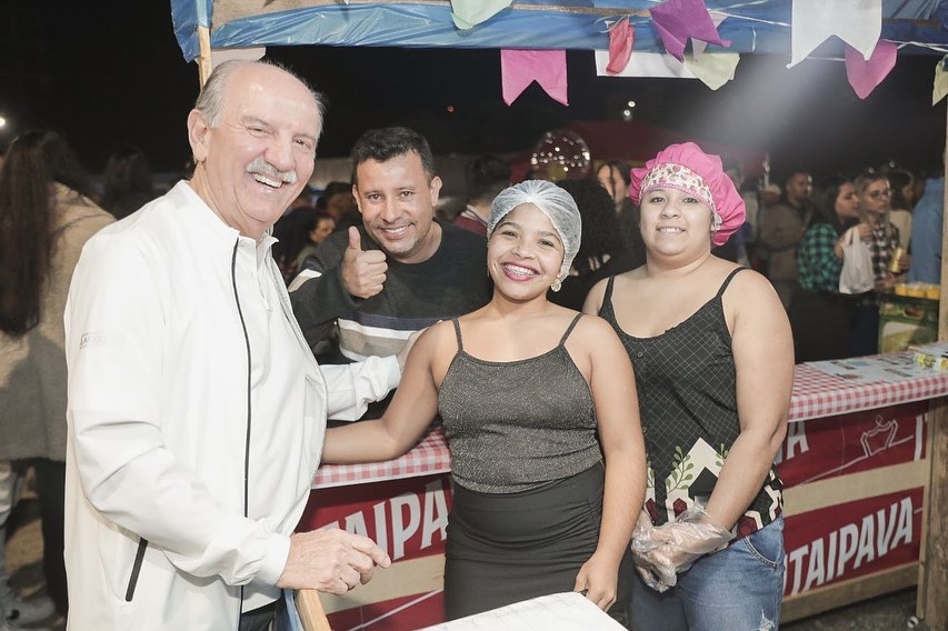 Beto Piteri prestigia Festa Julina do Jardim Maria Helena 