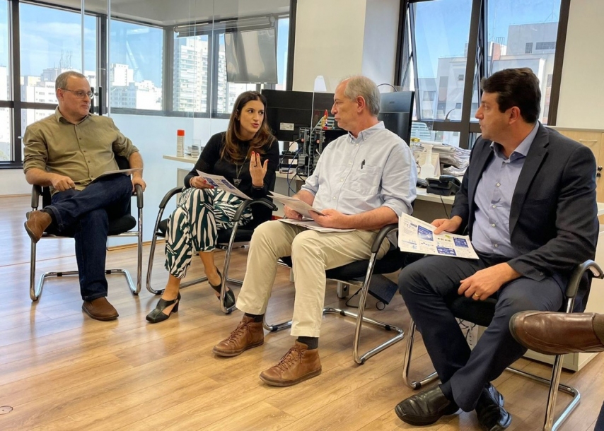 Ciro Gomes e Elvis Cezar debatem propostas para segurança pública