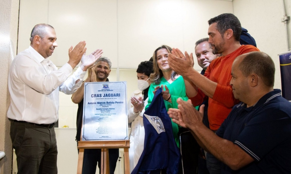 Marcos Tonho inaugura mais uma unidade do CRAS no bairro Jaguari
