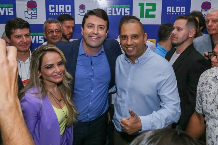 Marcos Tonho prestigia oficialização da candidatura de Elvis Cezar