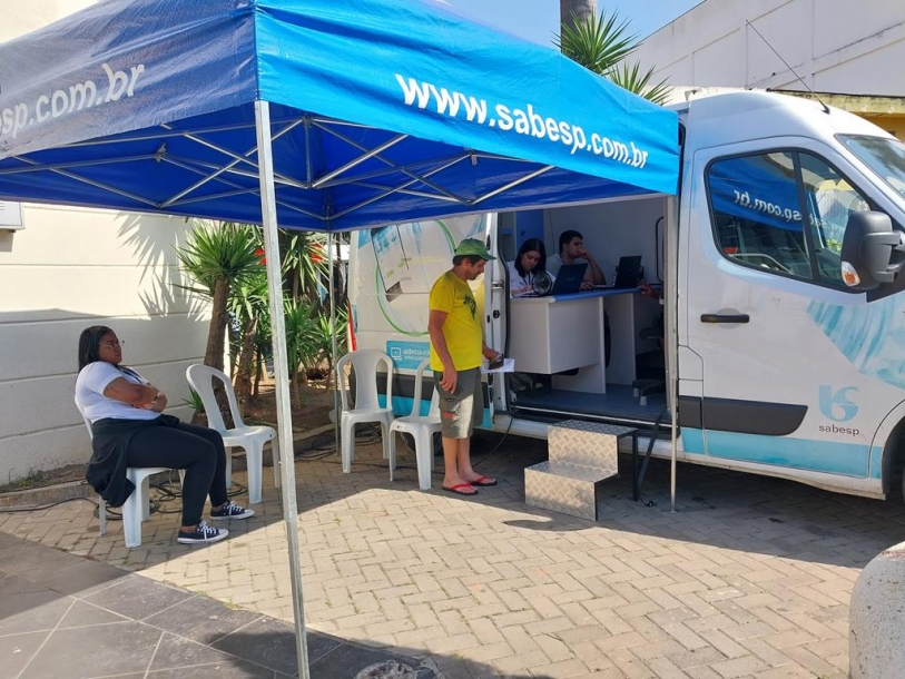 Van da Sabesp atende em Barueri até o final de setembro