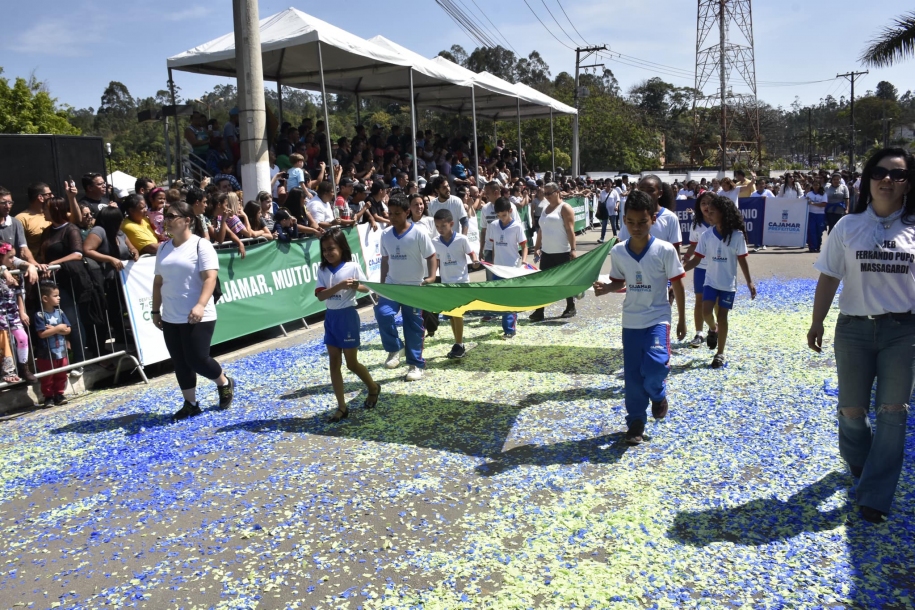Cajamar adia Desfile Cívico de 7 de Setembro em virtude da chuva