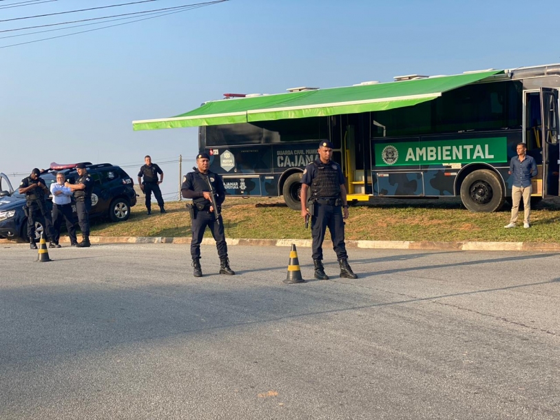 Base Móvel de Segurança é instalada no bairro Portal dos Ipês III