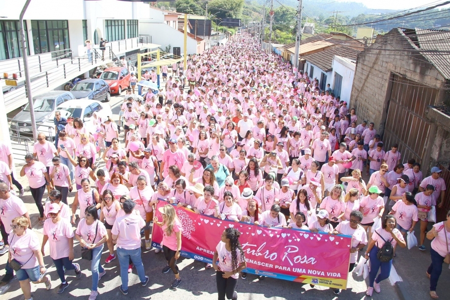 Tradicional Caminhada Outubro Rosa acontece neste sábado (15)
