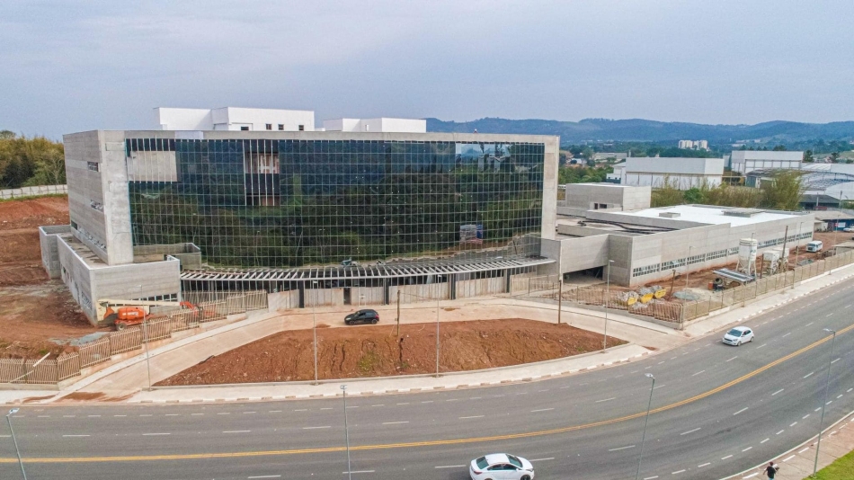 Novo hospital de Santana de Parnaíba já está na reta final de construção
