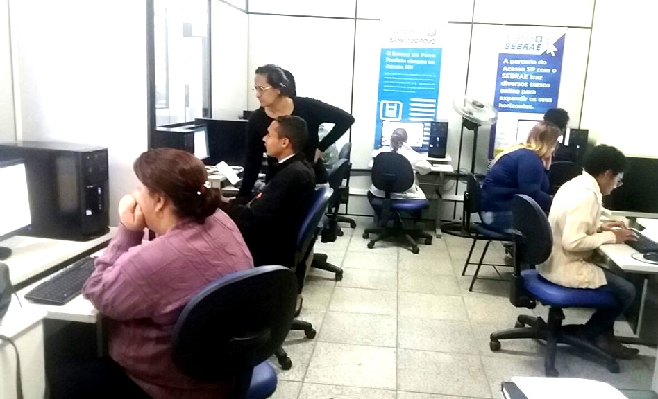 Acessa SP oferece curso gratuito de informática