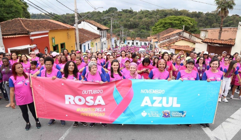 Santana de Parnaíba mobiliza sua população na luta contra o câncer