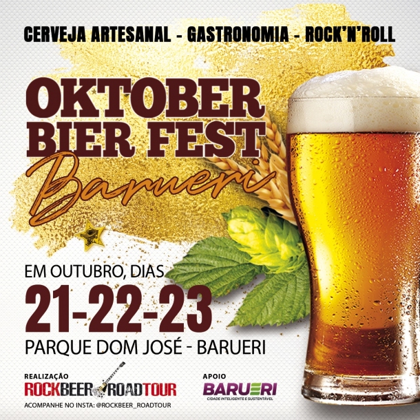 Oktober Bier Fest Barueri vai agitar o Parque Dom José