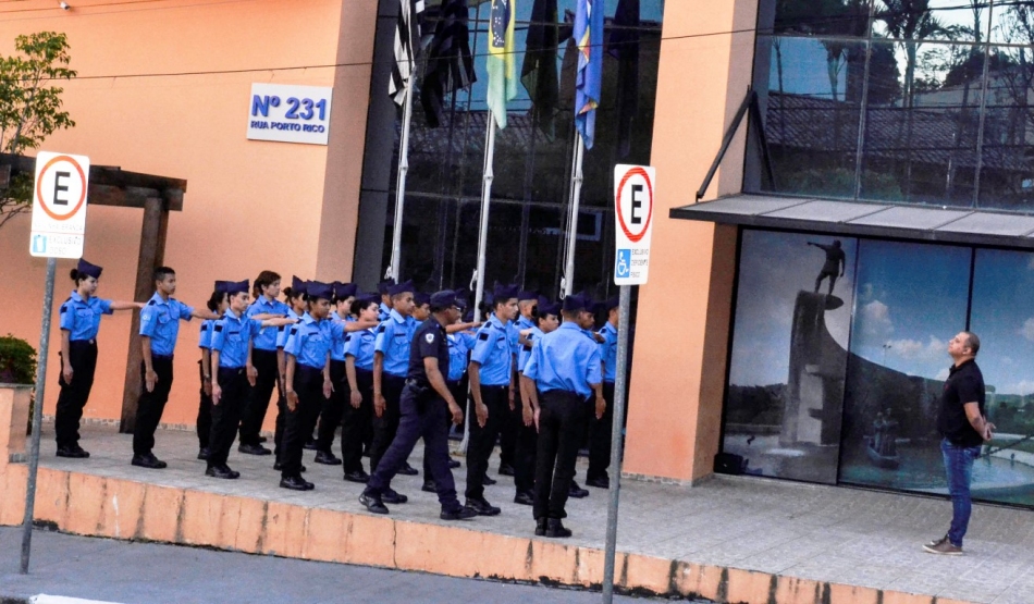Formatura da Guarda Mirim de Santana de Parnaíba 