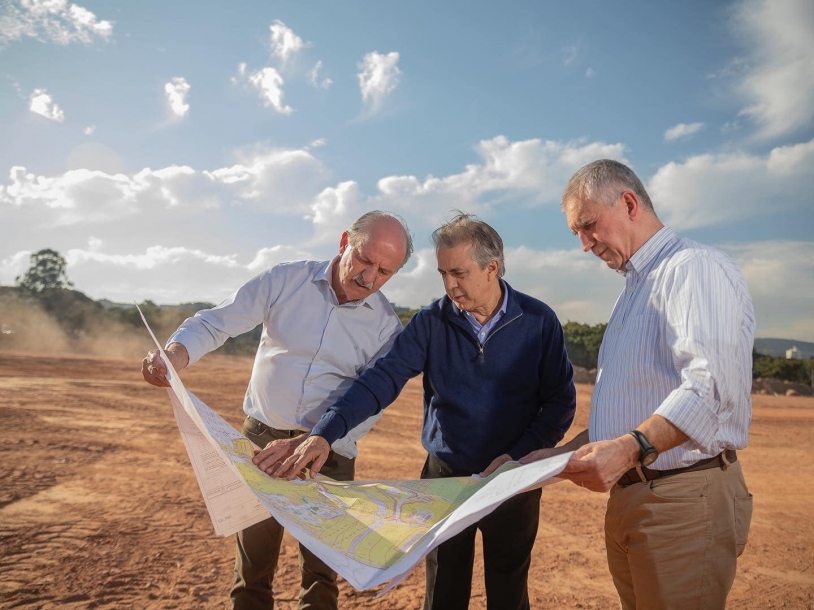 Furlan e Piteri trabalham para avançar obras do Parque da Juventude