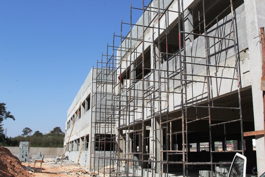 Avançam as obras de construção da Maternal no Chácaras Marco