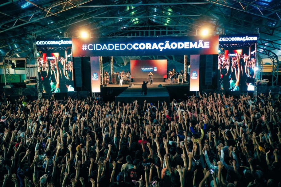 Grandes nomes da música gospel reúnem multidão no Aviva Cajamar
