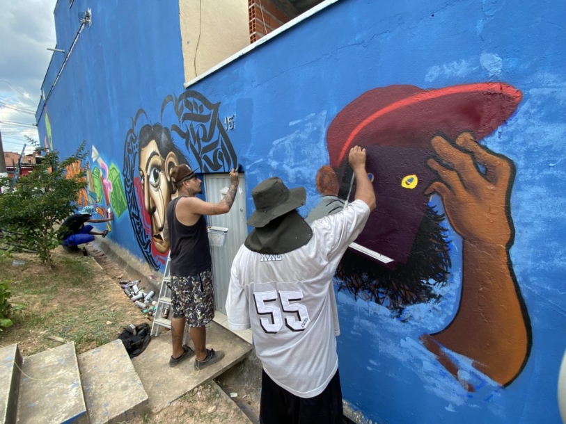 Projeto Educa Grafite em Cajamar leva arte às ruas de Jordanésia