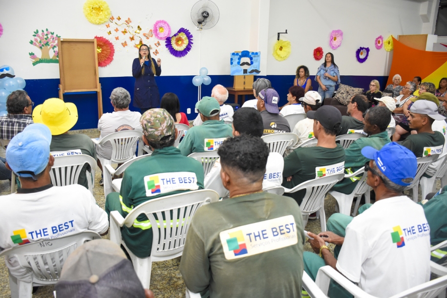 Fundo Social de Cajamar promove encontro com o tema Novembro Azul