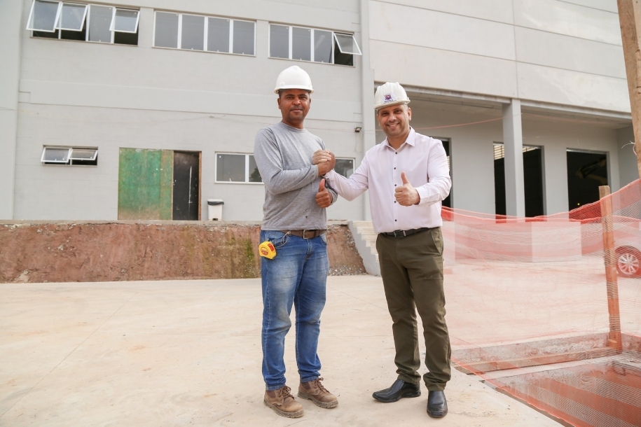 Avançam obras do novo Complexo Logístico da Educação em Parnaíba