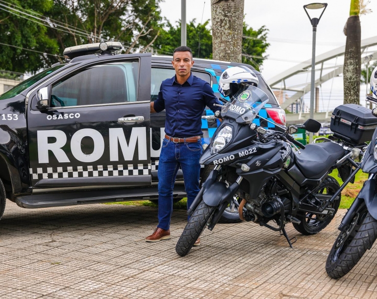 Rogério Lins promove novas viaturas para GCM de Osasco 