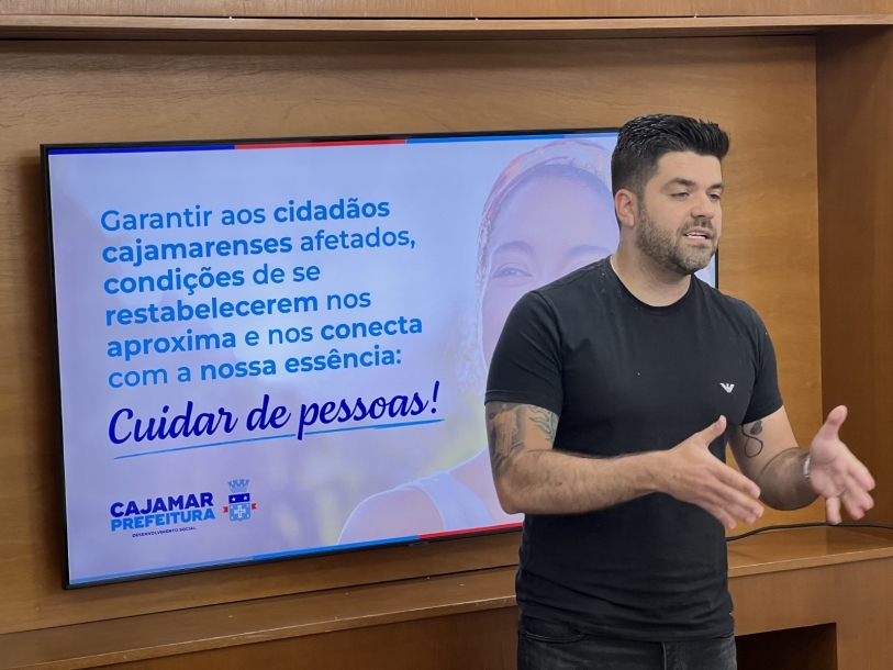 Danilo Joan garante auxílios para as famílias atingidas por fortes chuvas