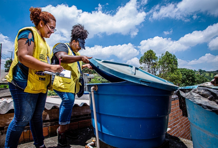 Trabalho de combate à dengue foram intensificados nos bairros 