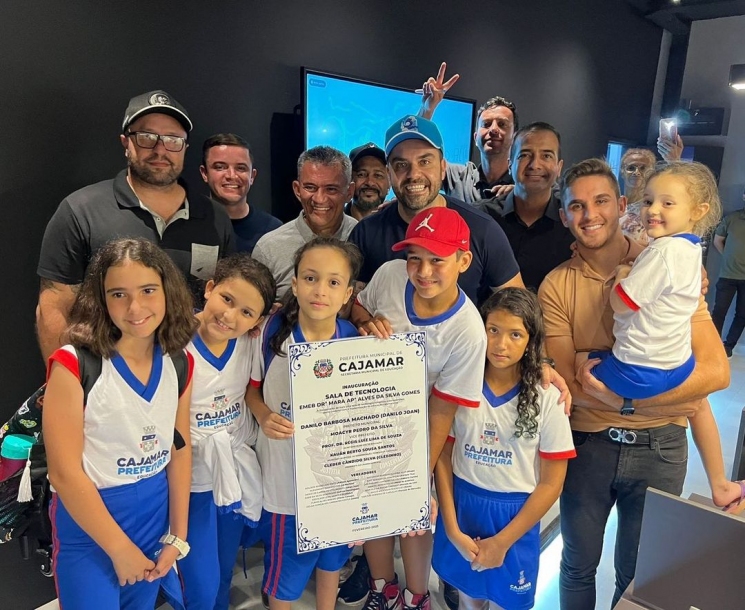 Danilo Joan inaugura 5ª Sala de Tecnologia na EMEB Dra. Mara