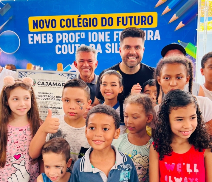 Danilo Joan inaugura novo Colégio do Futuro no bairro Portal dos Ipês