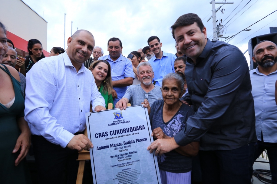 Marcos Tonho inaugura unidade do CRAS no bairro Cururuquara
