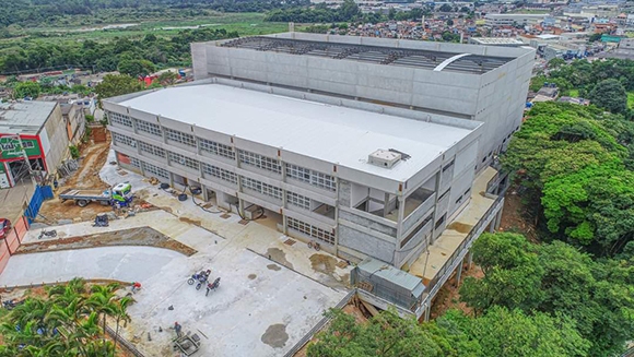 Avançam obras do novo Colégio Carlos Alberto no Cento e Vinte