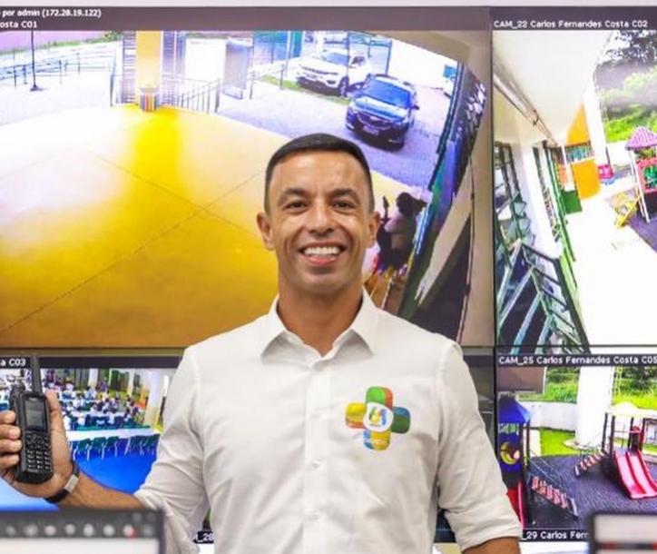 Prefeito Rogério Lins inaugura Central de Monitoramento Escolar