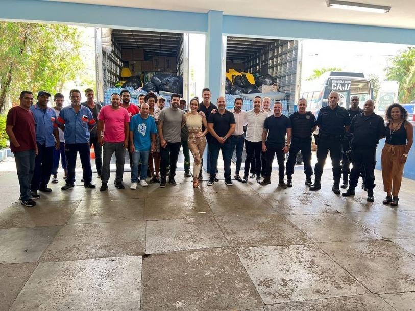 Danilo Joan promove 10 toneladas de alimentos para vítimas do litoral norte