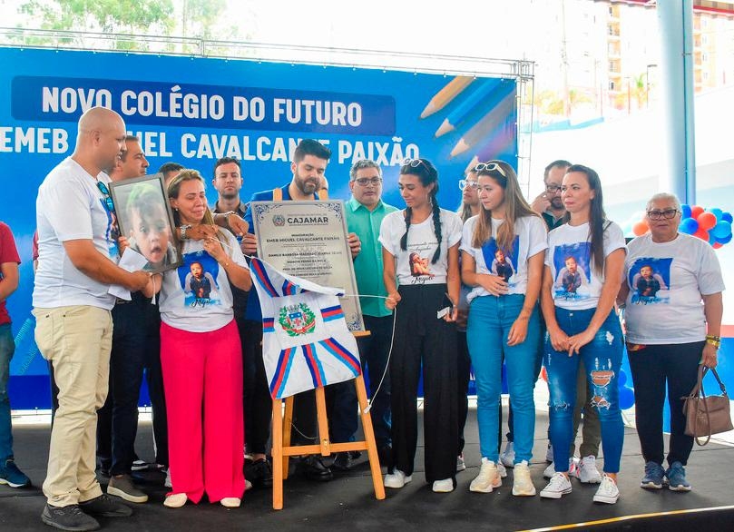 Danilo Joan inaugura novo Colégio do Futuro no bairro Portal dos Ipês