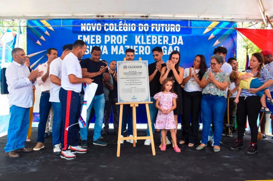 Danilo Joan entrega Colégio do Futuro em Cajamar-Centro