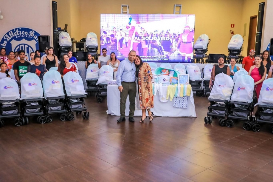 Marcos Tonho realiza mais uma entrega de enxovais para as mães parnaibanas