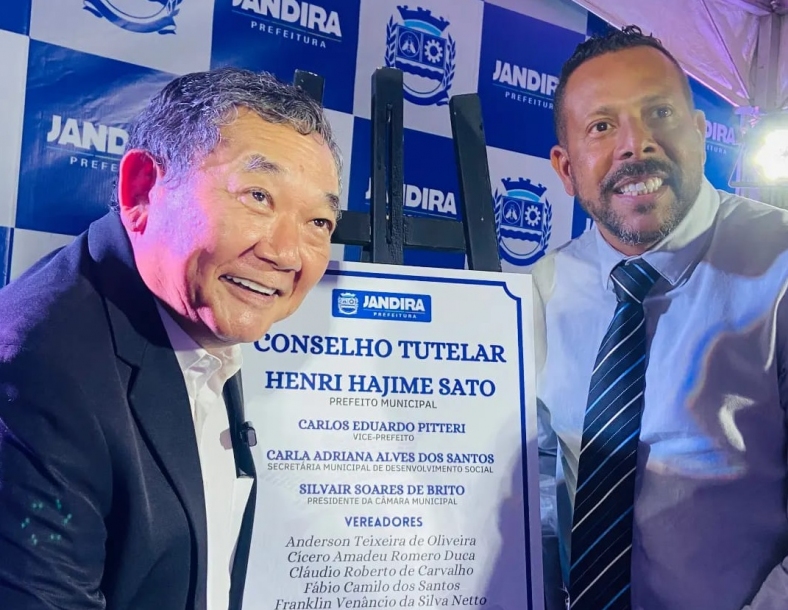 Doutor Sato inaugura nova sede do Conselho Tutelar em Jandira