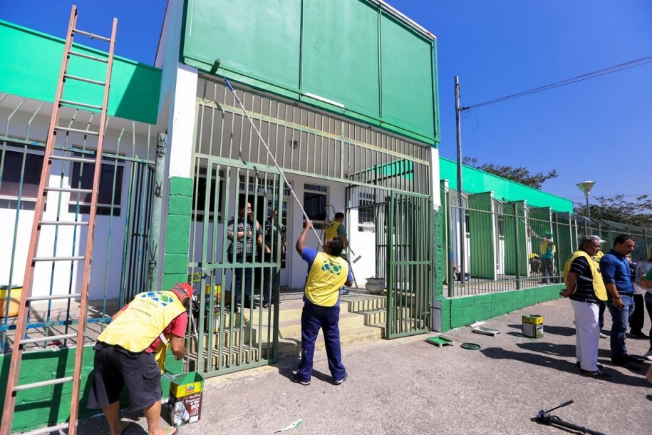 UBS do Jardim Aliança, em Osasco, recebe nova pintura