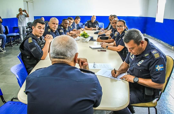 Comandantes das GMCs da Região Oeste se reúnem em Parnaíba