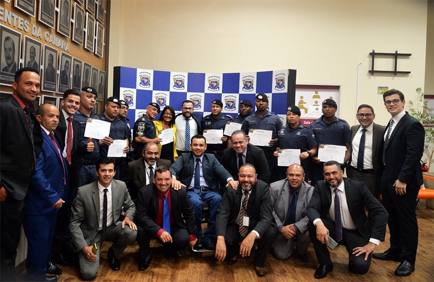 Guarda Civil de Santana de Parnaíba recebe Moção de Aplausos