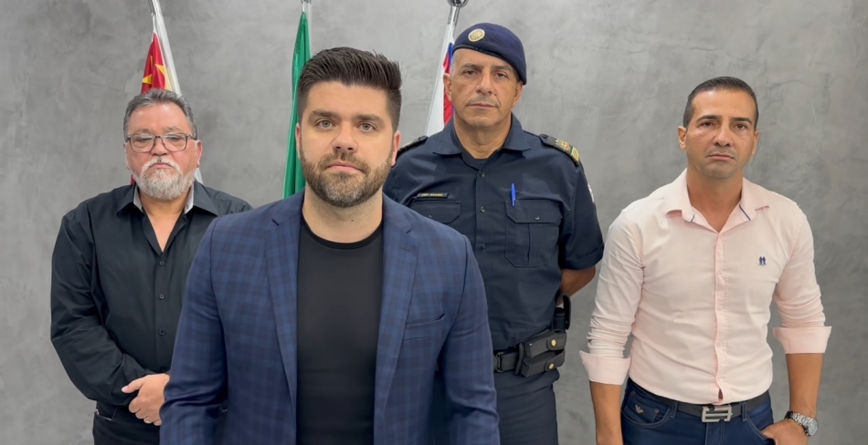 Danilo Joan anuncia Guarda Municipal nas escolas de Cajamar