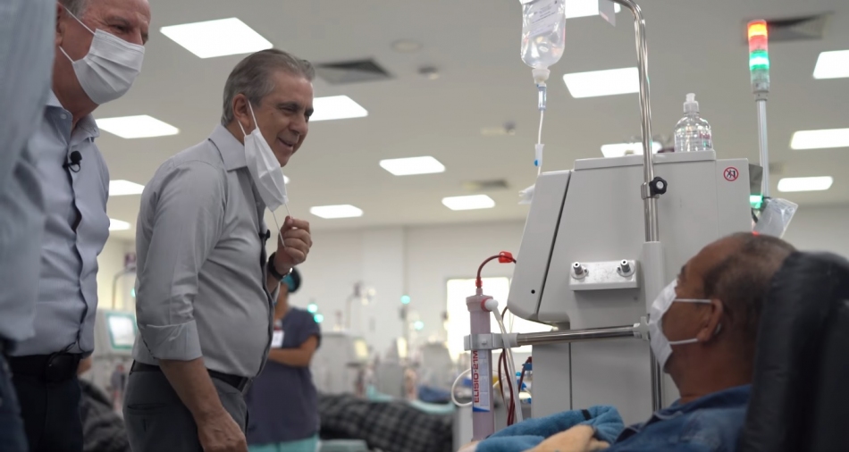 Furlan e Piteri visitam o novo Centro de Hemodiálise de Barueri